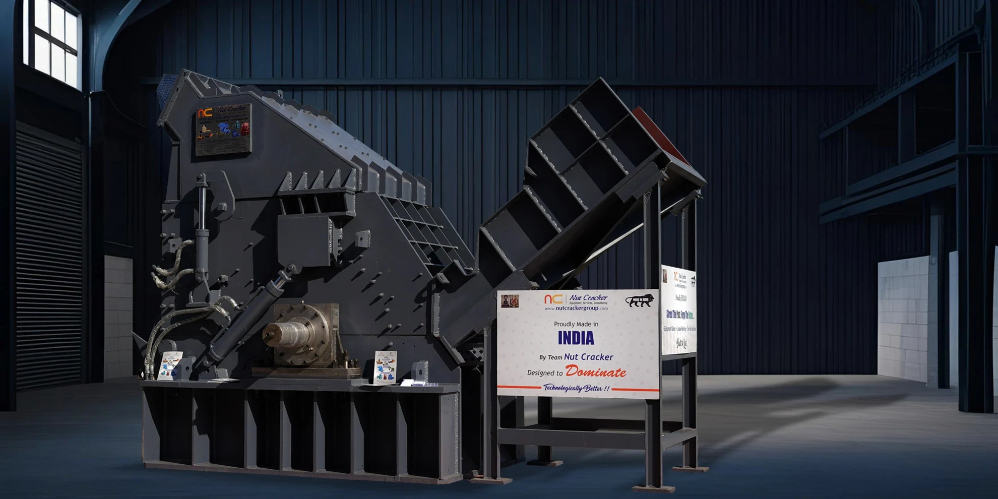 Hammer Mill Shredders Machine Manufacturer in India